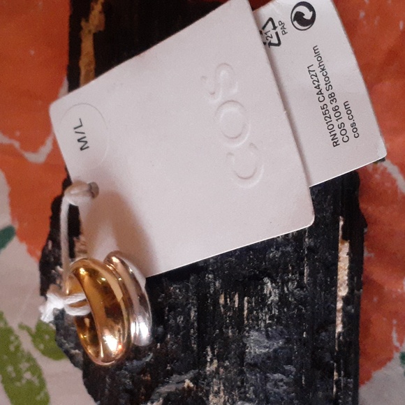 Cos recycle brass two color ring - Picture 1 of 6